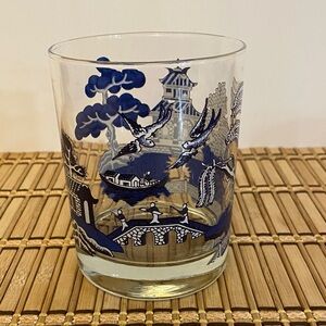 Blue Glass Tumbler - Decorative Home Art